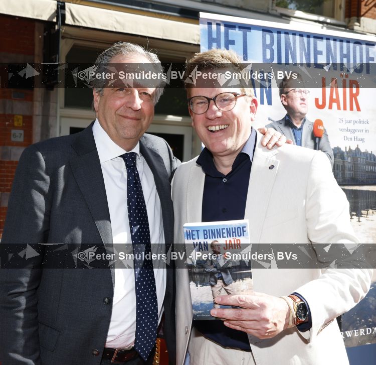 Den Haag 21 mei 2026
Boekpresentatie Jair Ferwerda in Den Haag bij Cafe restaurant Luden . Alexander Pechtold 