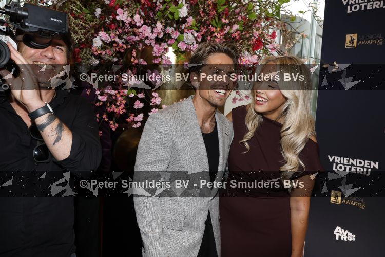 Leusden 20 mei 2026
Andre Hazes en zijn vriendin Noa Braaf voor het eerst samen op een rode loper tijdens het Musicalawards Gala bij AFAS>