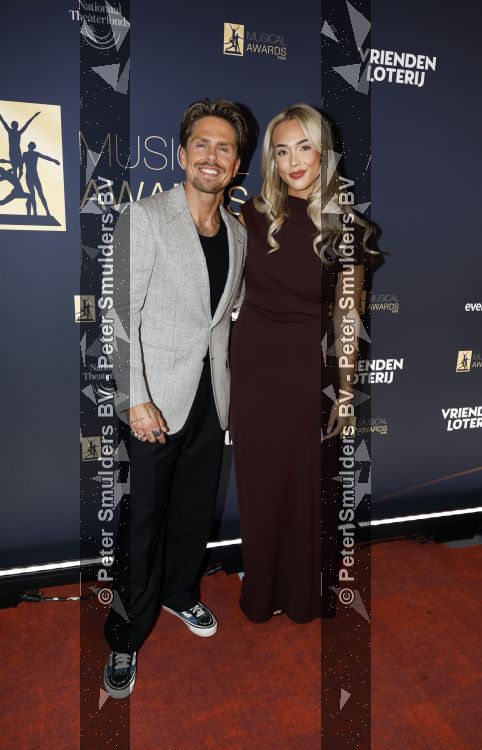 Leusden 20 mei 2026
Andre Hazes en zijn vriendin Noa Braaf voor het eerst samen op een rode loper tijdens het Musicalawards Gala bij AFAS>