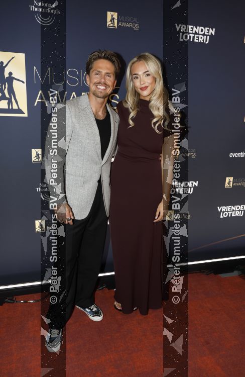 Leusden 20 mei 2026
Andre Hazes en zijn vriendin Noa Braaf voor het eerst samen op een rode loper tijdens het Musicalawards Gala bij AFAS>
