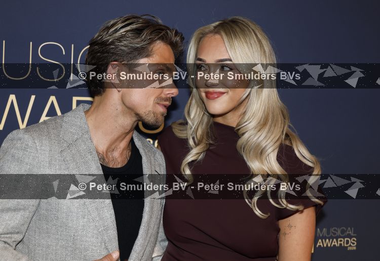 Leusden 20 mei 2026
Andre Hazes en zijn vriendin Noa Braaf voor het eerst samen op een rode loper tijdens het Musicalawards Gala bij AFAS>