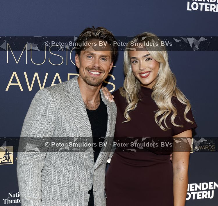 Leusden 20 mei 2026
Andre Hazes en zijn vriendin Noa Braaf voor het eerst samen op een rode loper tijdens het Musicalawards Gala bij AFAS>
