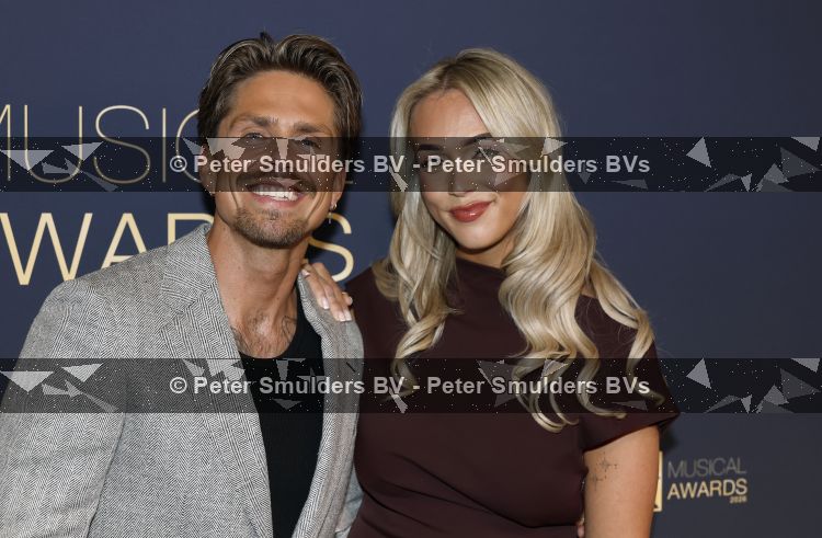 Leusden 20 mei 2026
Andre Hazes en zijn vriendin Noa Braaf voor het eerst samen op een rode loper tijdens het Musicalawards Gala bij AFAS>