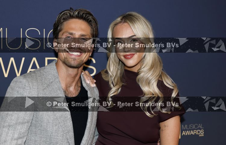 Leusden 20 mei 2026
Andre Hazes en zijn vriendin Noa Braaf voor het eerst samen op een rode loper tijdens het Musicalawards Gala bij AFAS>