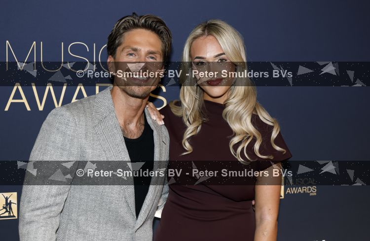 Leusden 20 mei 2026
Andre Hazes en zijn vriendin Noa Braaf voor het eerst samen op een rode loper tijdens het Musicalawards Gala bij AFAS>