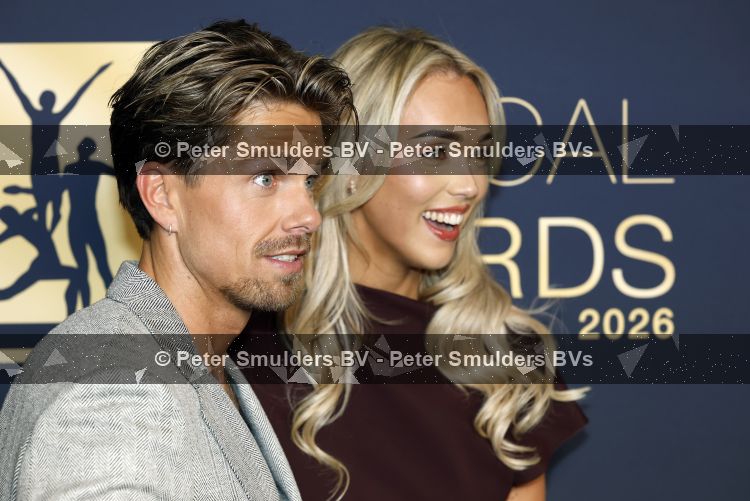 Leusden 20 mei 2026
Andre Hazes en zijn vriendin Noa Braaf voor het eerst samen op een rode loper tijdens het Musicalawards Gala bij AFAS>