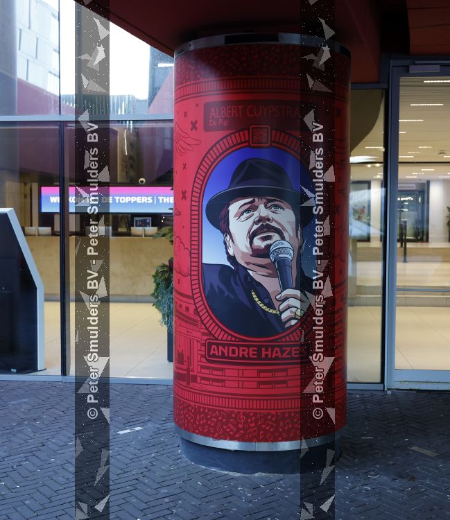 Amsterdam 20 juni 2026
Concert Topppers in de Johan Cruijff arena . 
Andre Hazes muurschildering Arena