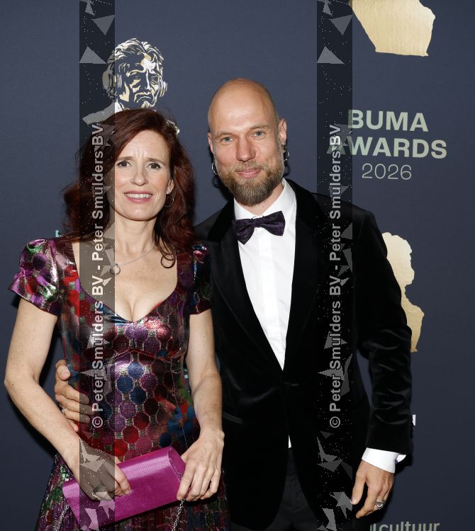 Amsterdam 8 juni 2026
Buma awards in de schouwburg van Amsterdam . Arno Krabman met zijn partner Nienke de Jong 