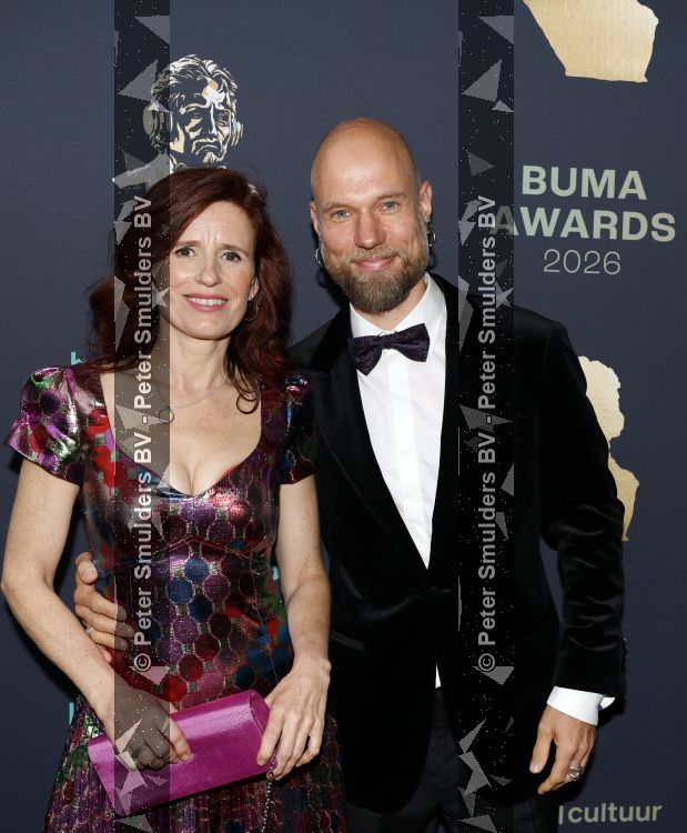 Amsterdam 8 juni 2026
Buma awards in de schouwburg van Amsterdam . Arno Krabman met zijn partner Nienke de Jong 