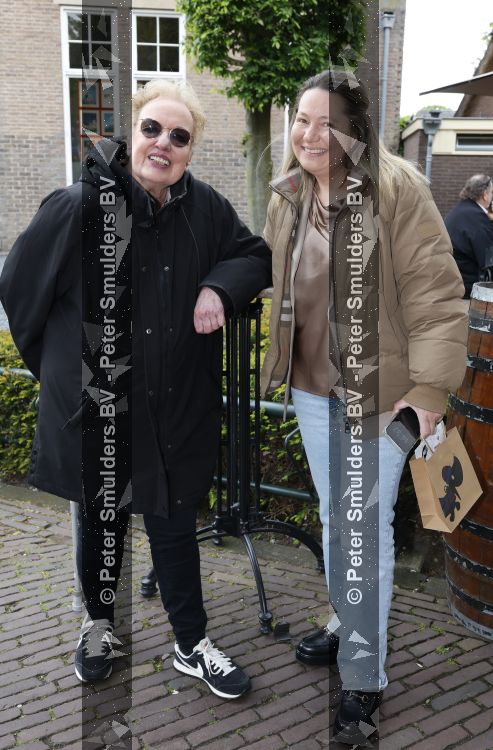 Laren 13 mei 2026
Imca Marina viert haar 85e verjaardag bij het bonte Paard in Laren . Astrid Nijgh en partner Louise Schmidt 