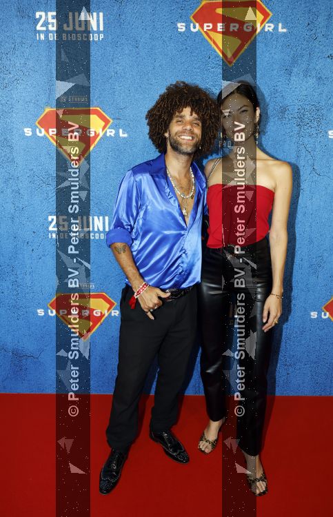 Amsterdam 23 juni 2026
Premiere Supergirl in Pathe Arena. Avalon Chanel  en Jermaine Fleur