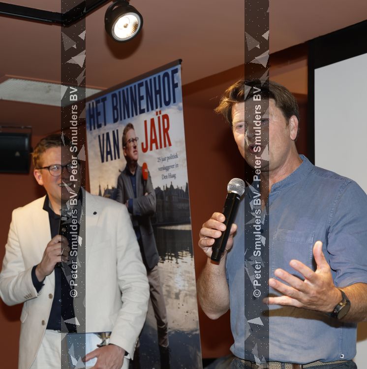 Den Haag 21 mei 2026
Boekpresentatie Jair Ferwerda in Den Haag bij Cafe restaurant Luden . Beau v erven Dorens 