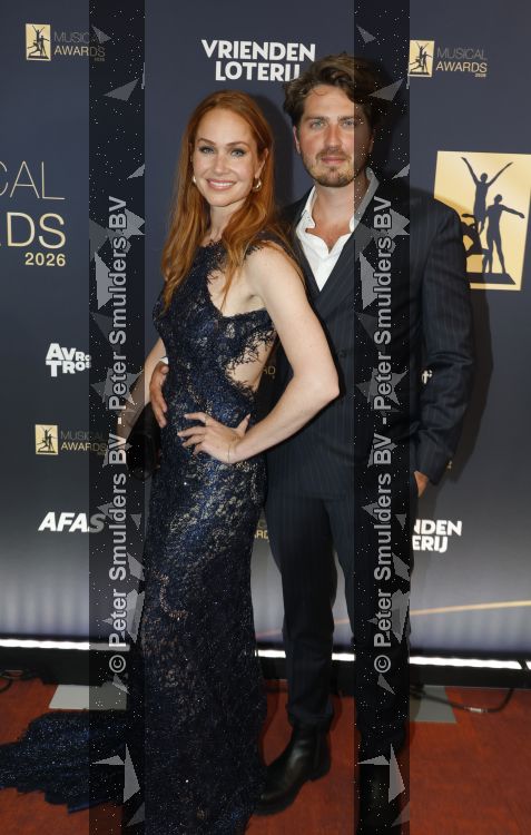 Leusden 20 mei 2026
Musical awards gala bij AFAS in Leusden . Bertrie Wierenga en Guido Bindels 