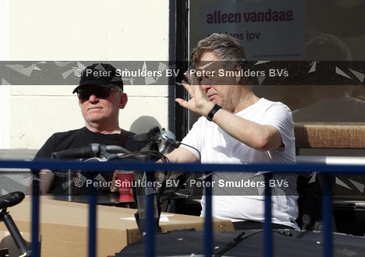 Amsterdam 29 mei 2026
Boris Dittrich en Jehoshua Rozenman op terras bij de coffee company 