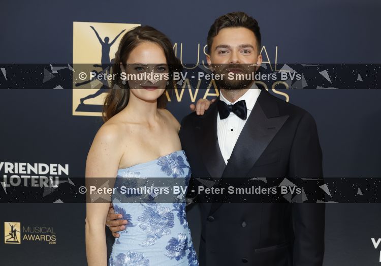 Leusden 20 mei 2026
Musical awards gala bij AFAS in Leusden .. Shelley Bos, Buddy Vedder