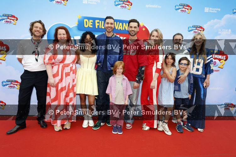 Amsterdam 31 mei 2026
Premiere Rutger Thomas en Paco 2 in Pathe Arena . cast met oa Rutger Vink Thomas v Grinsven Tina de Bruin Eva vd Gucht Horace Cohen Tobias Nierop en Fender de Mol 