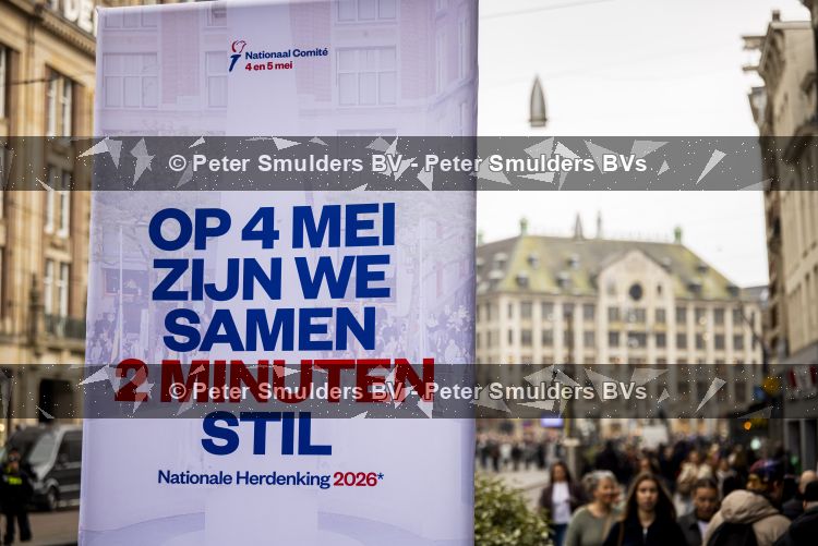 Amsterdam 4 mei 2026
Dodenherdenking 2026 op de dam met oa aanwezig Koning Willem Alexander en Koningin Maxima . 
