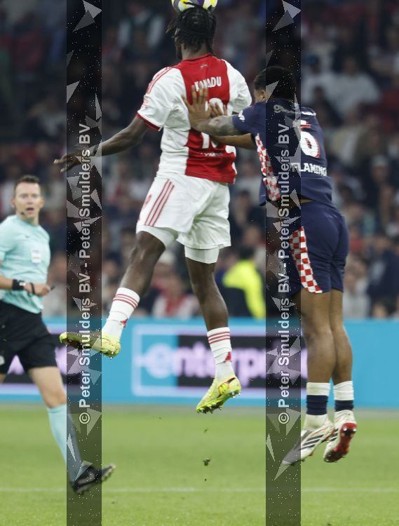 Amsterdam, 2 Mei 2026
Kompetitiewedstrijd AJAX-PSV, eindstand 2-2
Don-Angelo Konadu