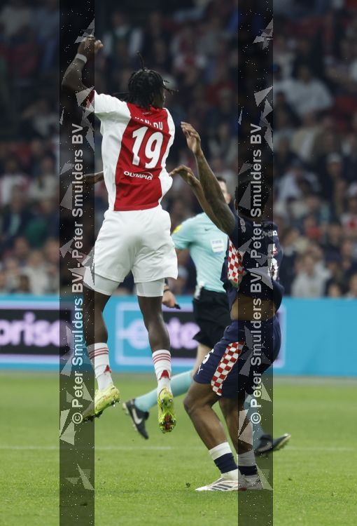 Amsterdam, 2 Mei 2026
Kompetitiewedstrijd AJAX-PSV, eindstand 2-2
Don-Angelo Konadu
