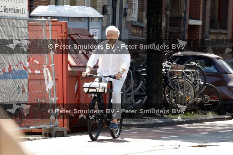 Amsterdam 24 juni 2026
Ed Nijpels op de fiets in Amsterdam 