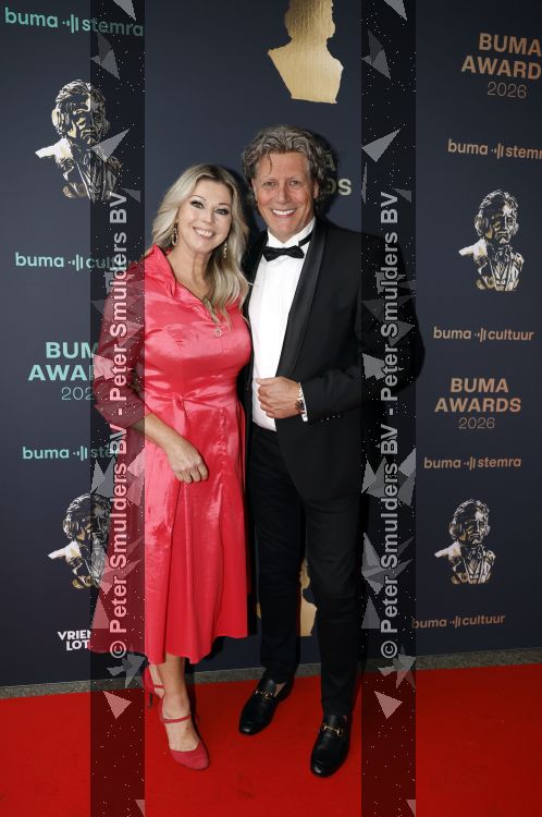 Amsterdam 8 juni 2026
Buma awards in de schouwburg van Amsterdam . Edwin v Hoevelaak met zijn vriendin 