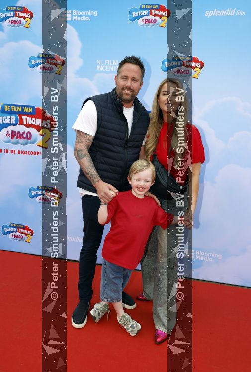 Amsterdam 31 mei 2026
Premiere Rutger Thomas en Paco 2 in Pathe Arena . Emilie Sleven kwam met man en zoon