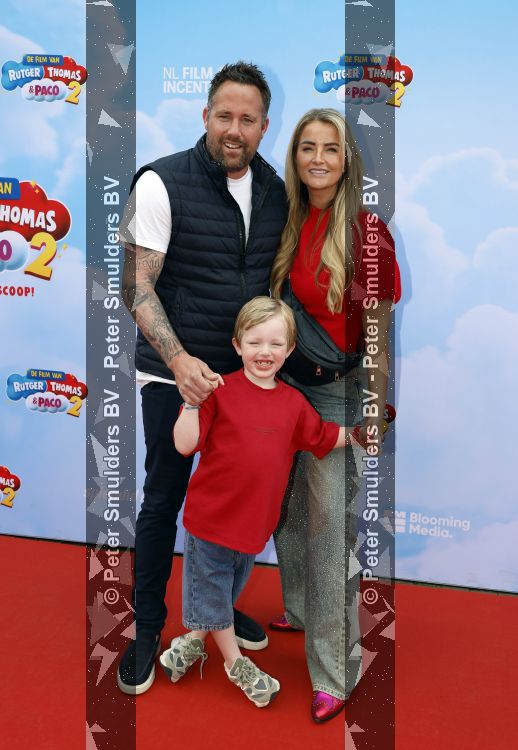 Amsterdam 31 mei 2026
Premiere Rutger Thomas en Paco 2 in Pathe Arena . Emilie Sleven kwam met man en zoon
