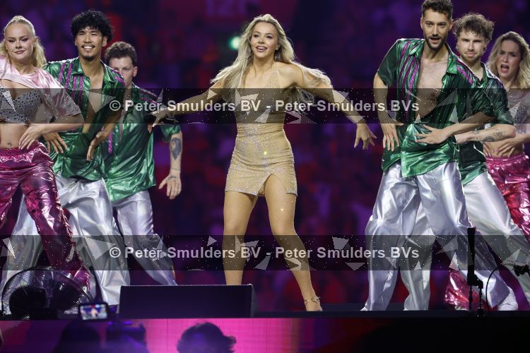Amsterdam 20 juni 2026
Concert Topppers in de Johan Cruijff arena . 
Emma Heesters