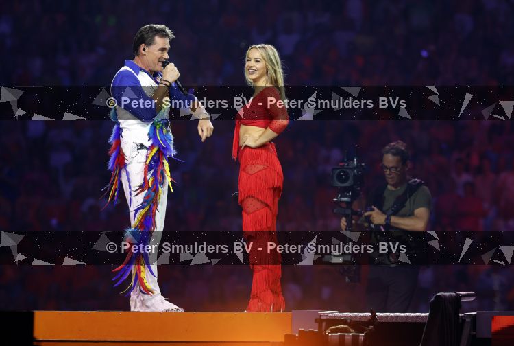 Amsterdam 20 juni 2026
Concert Topppers in de Johan Cruijff arena .
Emma Heesters en Jeroen v d Boom