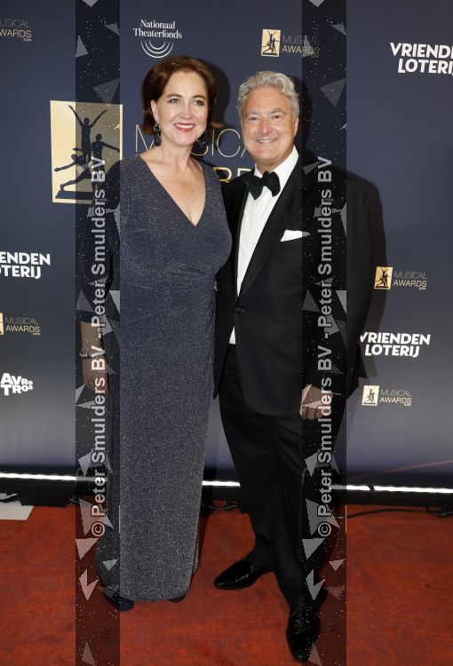 Leusden 20 mei 2026
Musical awards gala bij AFAS in Leusden . erwin v Lambaart met zijn vrouw 