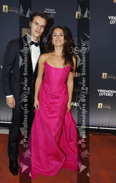 Leusden 20 mei 2026
Musical awards gala bij AFAS in Leusden . Esmee Dekker met partner