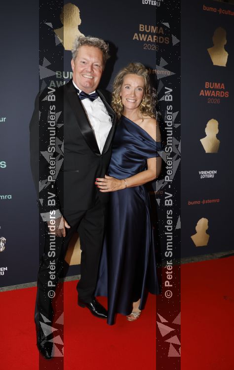 Amsterdam 8 juni 2026
Buma awards in de schouwburg van Amsterdam . Frank Helmink (directeur Buma Cultuur) met vrouw 
