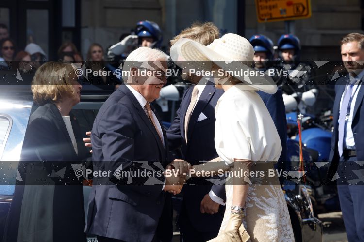 Amsterdam 9 juni 2026
Op uitnodiging van Zijne Majesteit de Koning - Koning Willem Alexander en Koningin Maxima brengt de bondspresident van Duitsland, Frank-Walter Steinmeier, een staatsbezoek aan Nederland. Hij wordt hierbij vergezeld door zijn echtgenote Elke BÃ¼denbender.