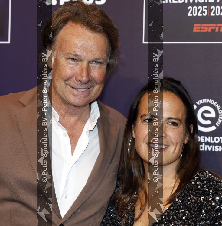 Maarssen 25 mei 2026
Voetballer van het jaar gala in de Fabrique in Maarssen . ESPN organiseert het . Fresia Cousino Arias en Hans Kraay 