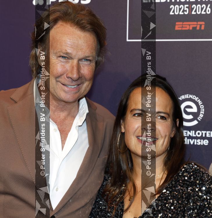 Maarssen 25 mei 2026
Voetballer van het jaar gala in de Fabrique in Maarssen . ESPN organiseert het . Fresia Cousino Arias en Hans Kraay 