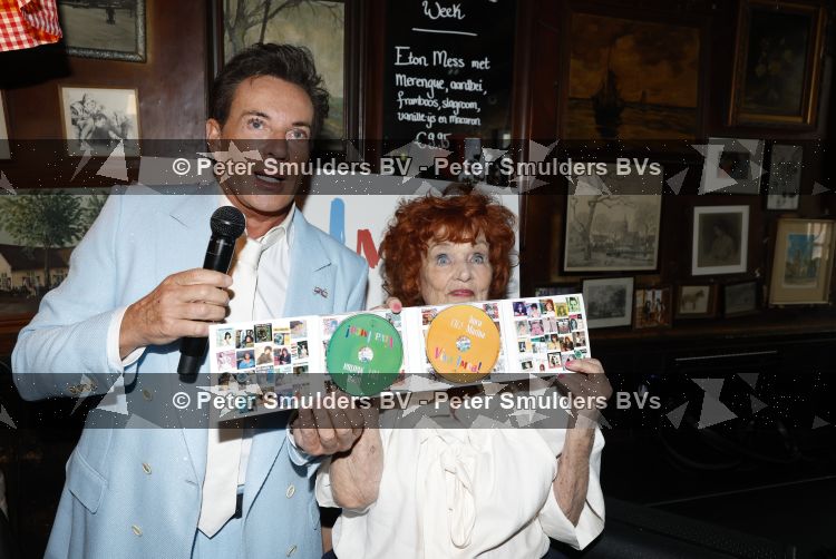 Laren 13 mei 2026
Imca Marina viert haar 85e verjaardag bij het bonte Paard in Laren . Gerard Joling reikte de eerste cd uit 