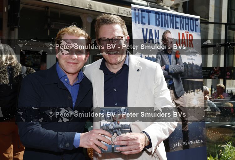 Den Haag 21 mei 2026
Boekpresentatie Jair Ferwerda in Den Haag bij Cafe restaurant Luden . Gijs Rademaker