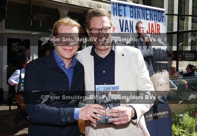 Den Haag 21 mei 2026
Boekpresentatie Jair Ferwerda in Den Haag bij Cafe restaurant Luden . Gijs Rademaker