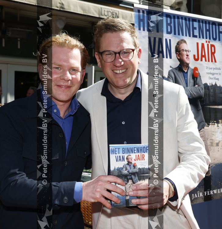Den Haag 21 mei 2026
Boekpresentatie Jair Ferwerda in Den Haag bij Cafe restaurant Luden . Gijs Rademaker
