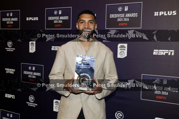 Maarssen 25 mei 2026
Ismael Saibari wordt gekozen tot beste speler van de nederlandse eredivie op het gala van ESPN in de Fabrique .