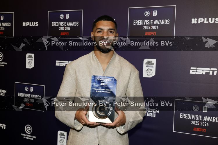 Maarssen 25 mei 2026
Ismael Saibari wordt gekozen tot beste speler van de nederlandse eredivie op het gala van ESPN in de Fabrique .