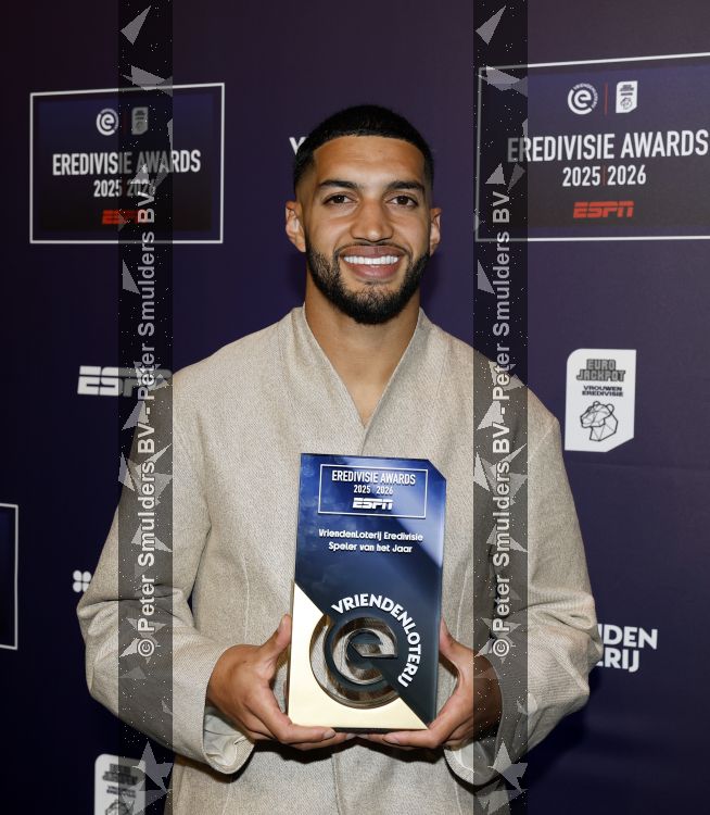 Maarssen 25 mei 2026
Ismael Saibari wordt gekozen tot beste speler van de nederlandse eredivie op het gala van ESPN in de Fabrique .