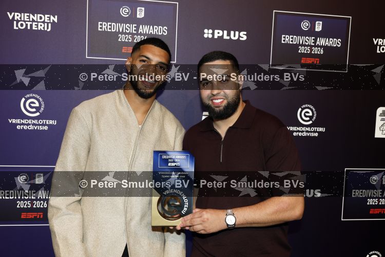 Maarssen 25 mei 2026
Ismael Saibari wordt gekozen tot beste speler van de nederlandse eredivie op het gala van ESPN in de Fabrique .