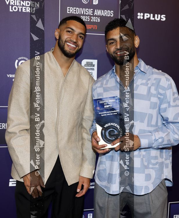 Maarssen 25 mei 2026
Ismael Saibari wordt gekozen tot beste speler van de nederlandse eredivie op het gala van ESPN in de Fabrique . Ismael met broer