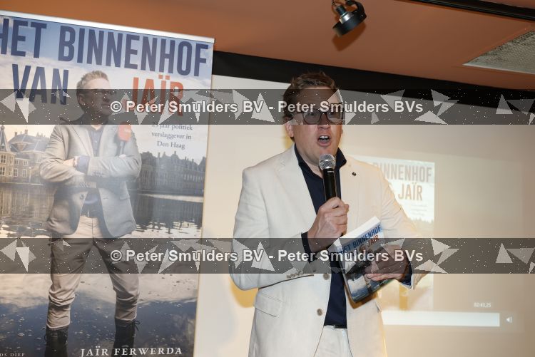 Den Haag 21 mei 2026
Boekpresentatie Jair Ferwerda in Den Haag bij Cafe restaurant Luden .