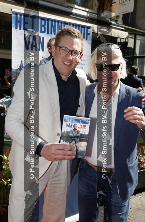Den Haag 21 mei 2026
Boekpresentatie Jair Ferwerda in Den Haag bij Cafe restaurant Luden . Jair Ferwerda en Ewart v d Horst