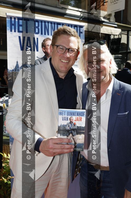 Den Haag 21 mei 2026
Boekpresentatie Jair Ferwerda in Den Haag bij Cafe restaurant Luden . Jair Ferwerda en Ewart v d Horst