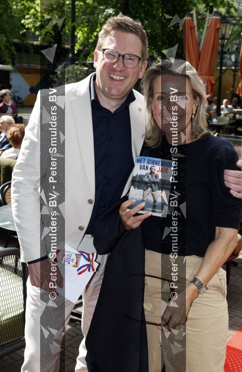Den Haag 21 mei 2026
Boekpresentatie Jair Ferwerda in Den Haag bij Cafe restaurant Luden . Jair Ferwerda en Kristien v Dillen 