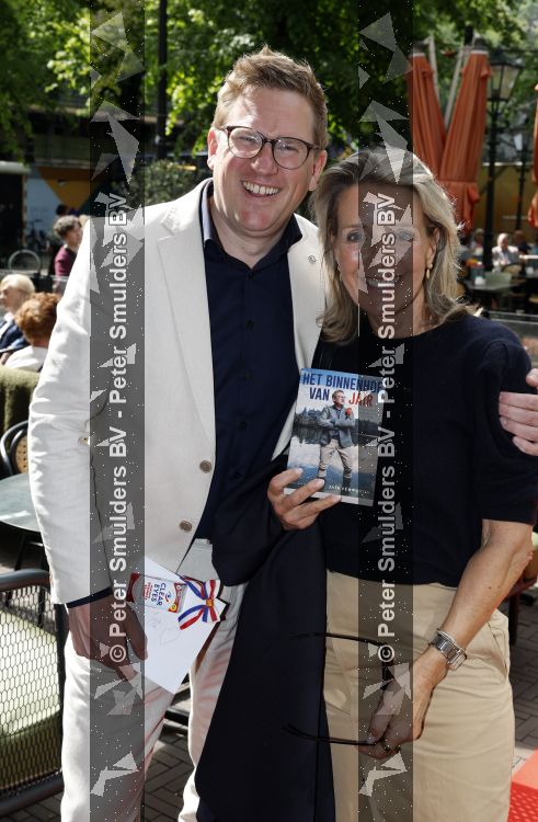Den Haag 21 mei 2026
Boekpresentatie Jair Ferwerda in Den Haag bij Cafe restaurant Luden . Jair Ferwerda en Kristien v Dillen 