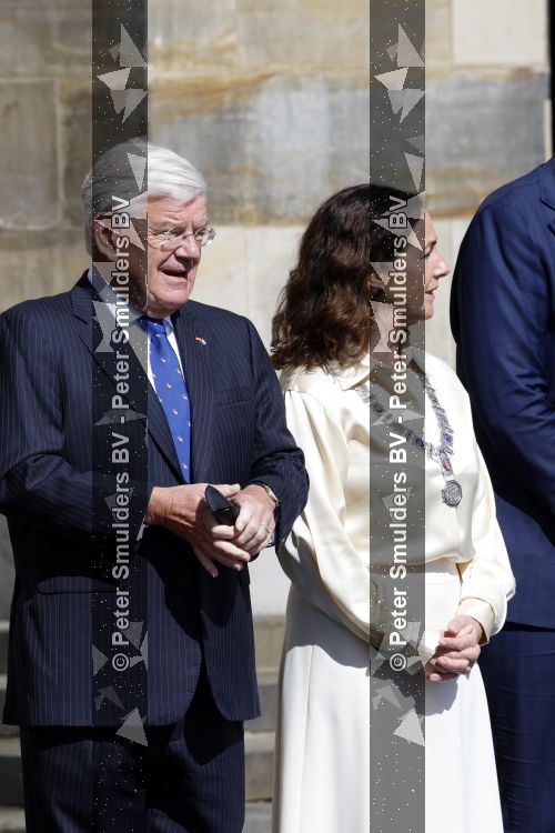 Amsterdam 9 juni 2026
Op uitnodiging van Zijne Majesteit de Koning - Koning Willem Alexander en Koningin Maxima brengt de bondspresident van Duitsland, Frank-Walter Steinmeier, een staatsbezoek aan Nederland. Hij wordt hierbij vergezeld door zijn echtgenote Elke BÃ¼denbender. Jan v Zanen en Femke Halsema